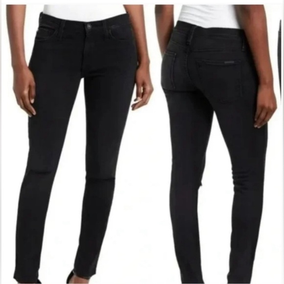 Hudson Krista Ankle Super Skinny Black Jeans. Sz 27 - Picture 3 of 11